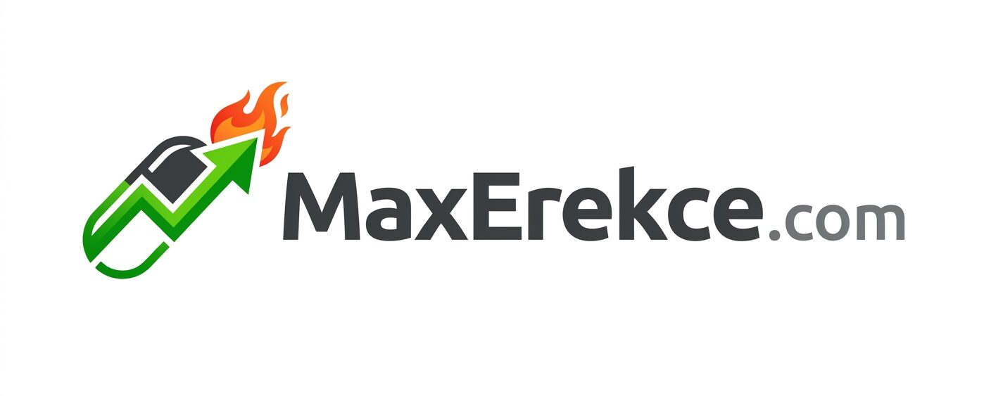 MaxErekce.com logo e-shopu s produkty na erekci